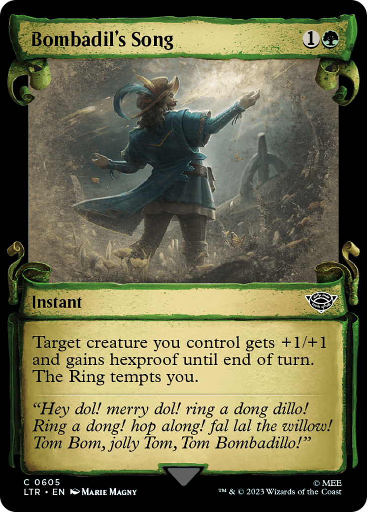 Bombadil's Song [The Lord of the Rings: Tales of Middle-Earth Showcase Scrolls] | Grognard Games