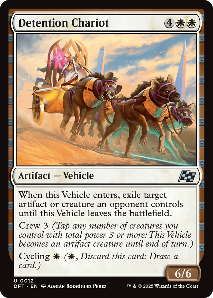 Detention Chariot [Aetherdrift] | Grognard Games
