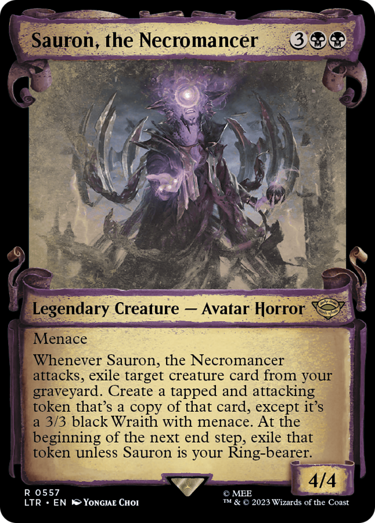 Sauron, the Necromancer [The Lord of the Rings: Tales of Middle-Earth Showcase Scrolls] | Grognard Games