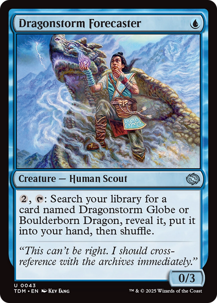 Dragonstorm Forecaster [Tarkir: Dragonstorm] | Grognard Games