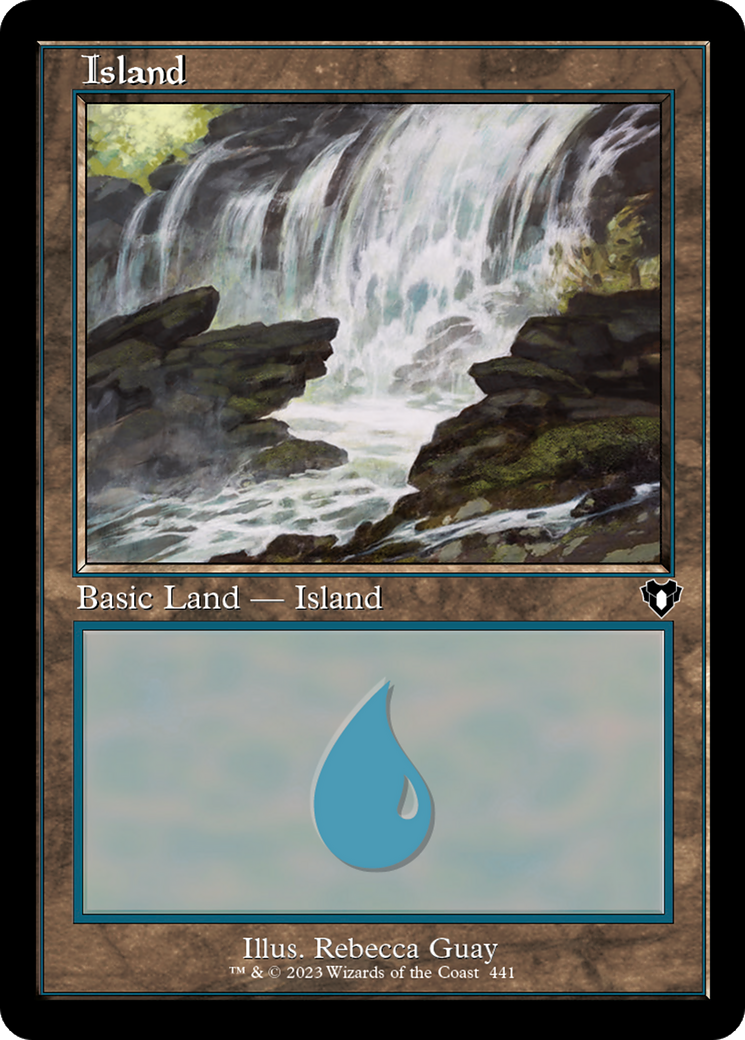 Island (441) (Retro) [Commander Masters] | Grognard Games