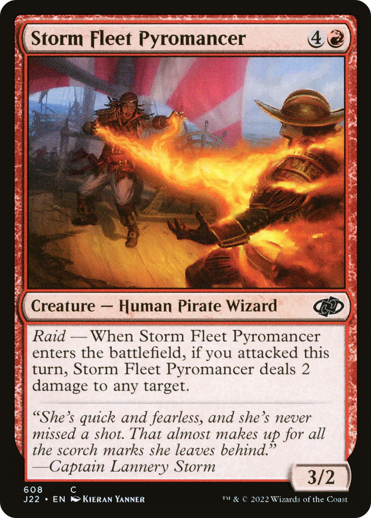 Storm Fleet Pyromancer [Jumpstart 2022] | Grognard Games