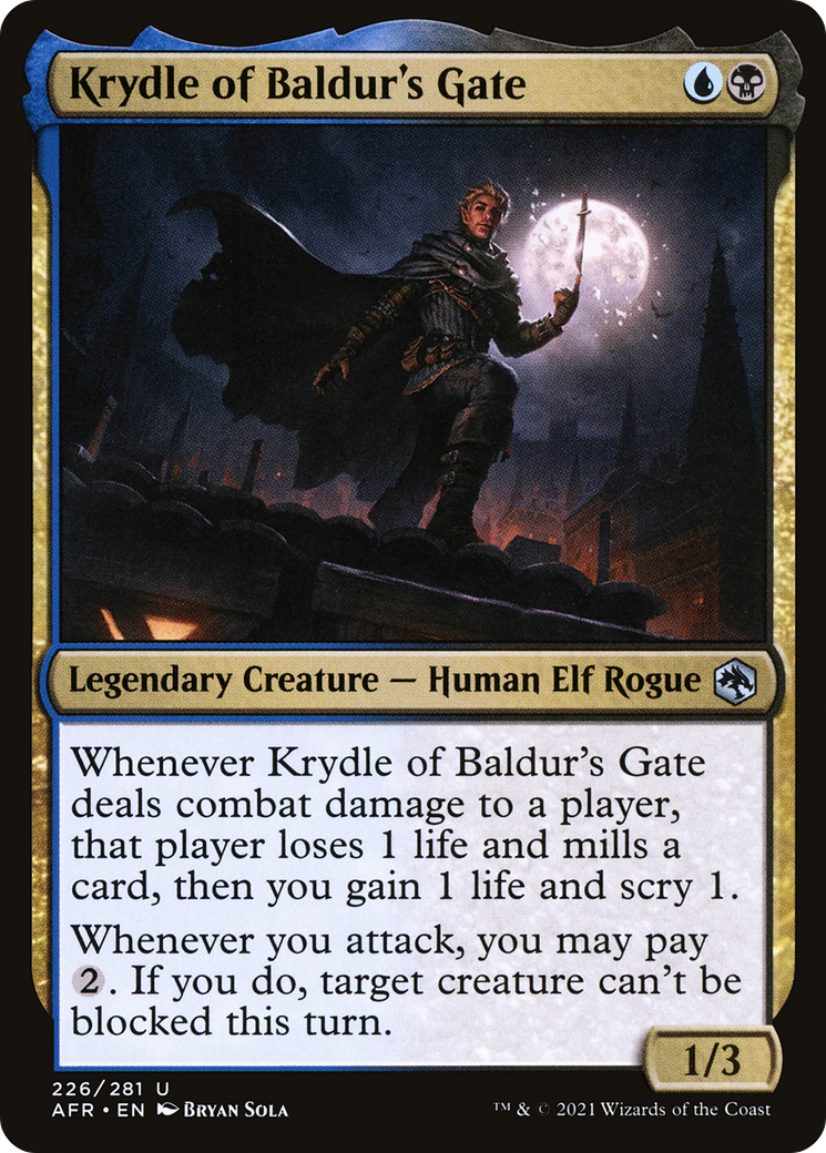 Krydle of Baldur's Gate [Dungeons & Dragons: Adventures in the Forgotten Realms] | Grognard Games