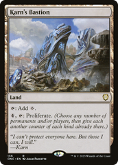 Karn's Bastion [Phyrexia: All Will Be One Commander] | Grognard Games