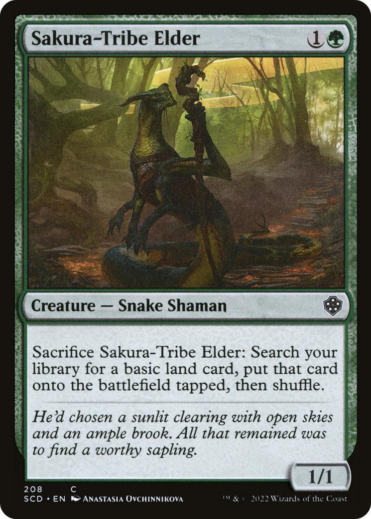 Sakura-Tribe Elder [Starter Commander Decks] | Grognard Games