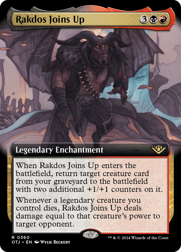 Rakdos Joins Up (Extended Art) [Outlaws of Thunder Junction] | Grognard Games