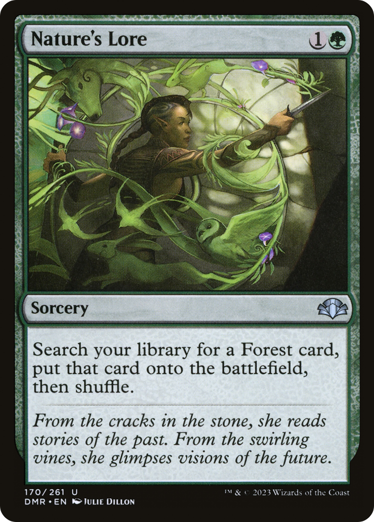 Nature's Lore [Dominaria Remastered] | Grognard Games