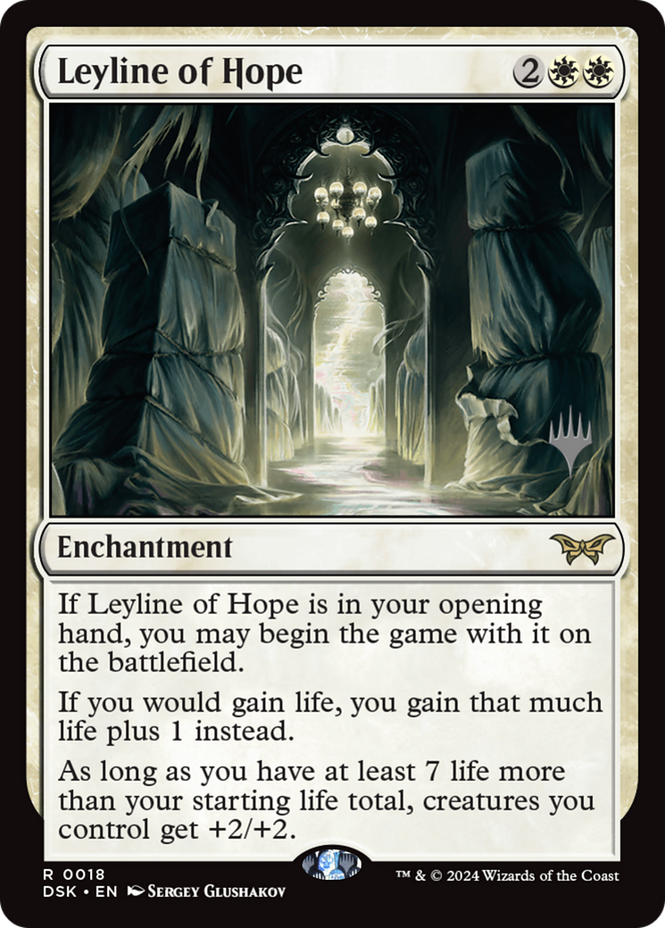 Leyline of Hope (Promo Pack) [Duskmourn: House of Horror Promos] | Grognard Games