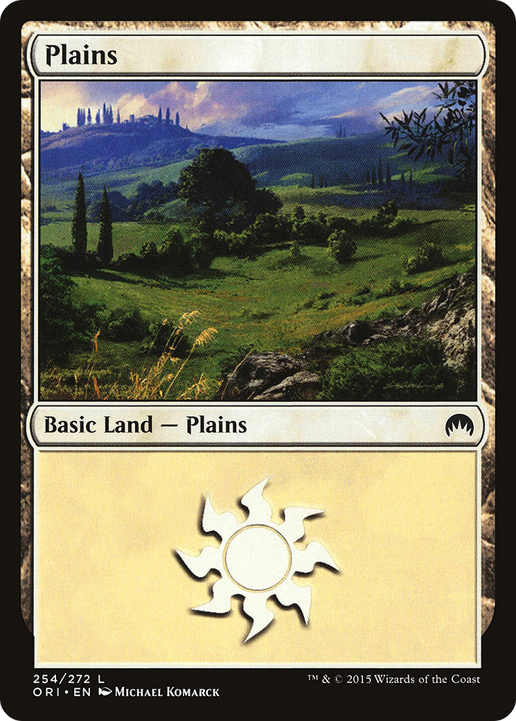 Plains (ORI-254) - Magic Origins | Grognard Games