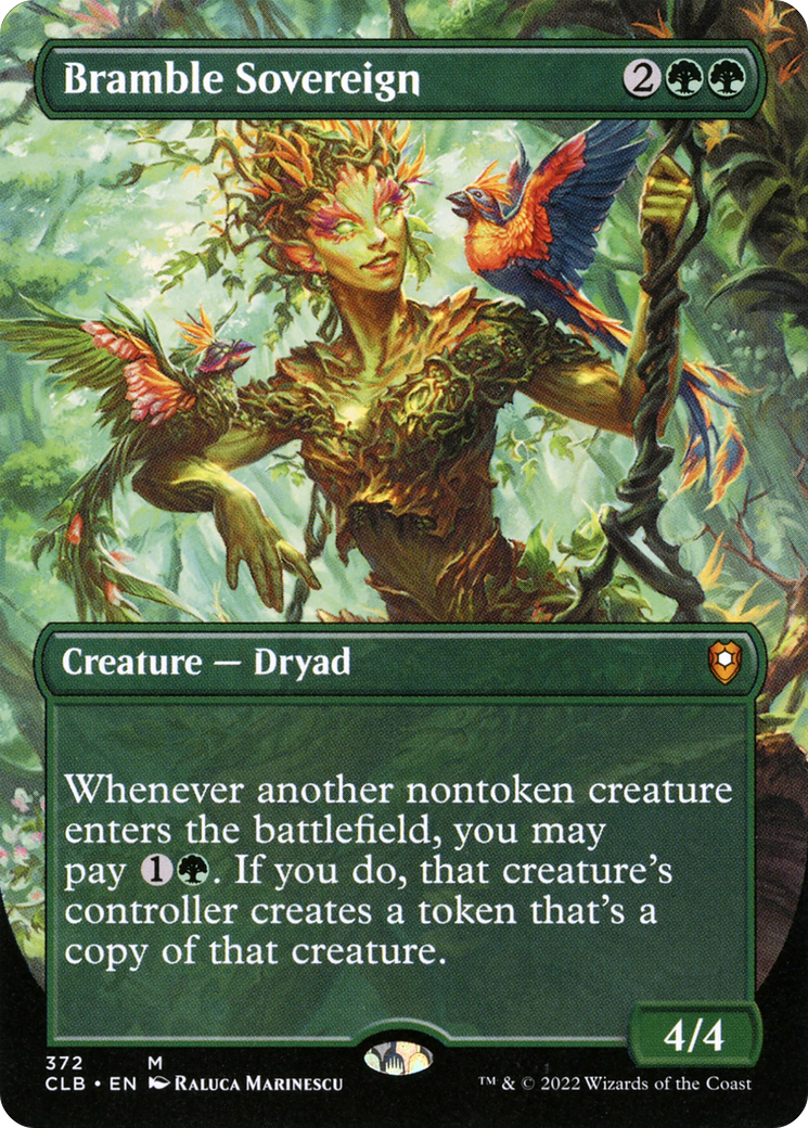 Bramble Sovereign (Borderless Alternate Art) [Commander Legends: Battle for Baldur's Gate] | Grognard Games