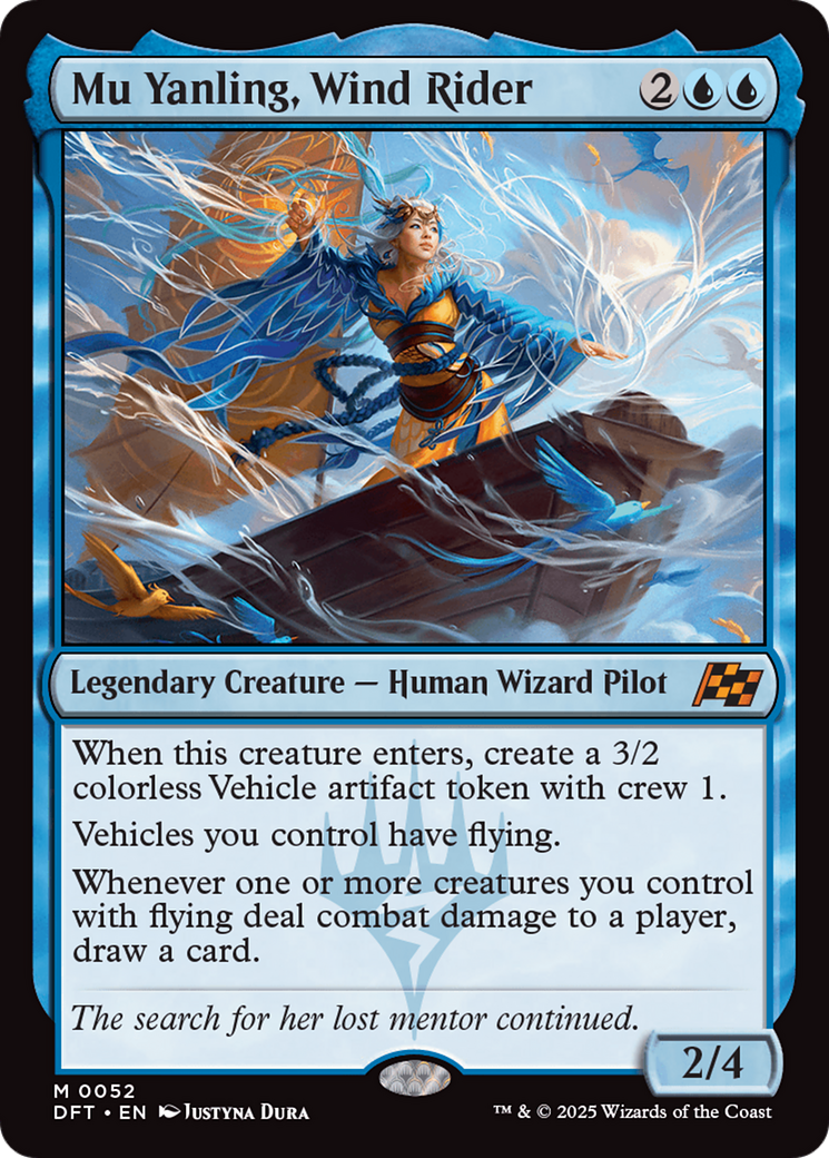 Mu Yanling, Wind Rider [Aetherdrift] | Grognard Games