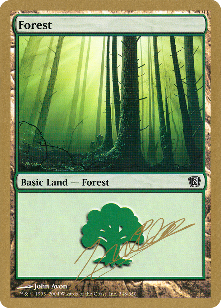 Forest (jn348) (Julien Nuijten) [World Championship Decks 2004] | Grognard Games