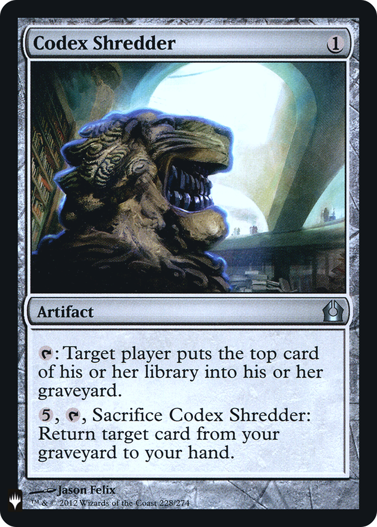 Codex Shredder [Mystery Booster] | Grognard Games