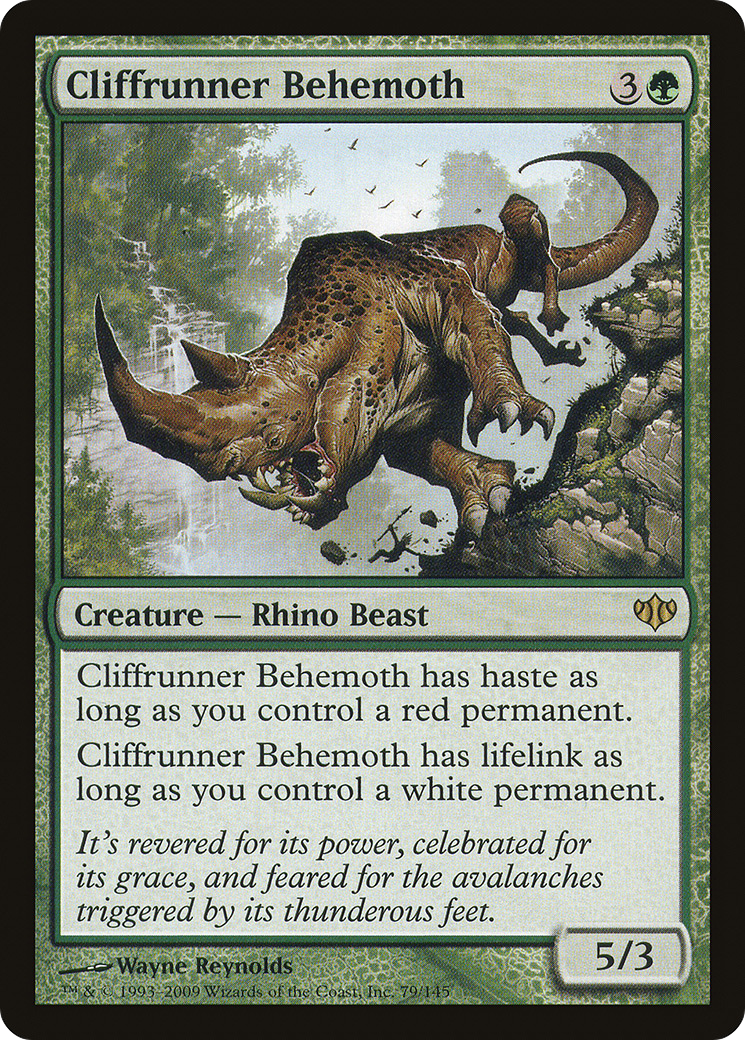 Cliffrunner Behemoth (CON-079) - Conflux | Grognard Games
