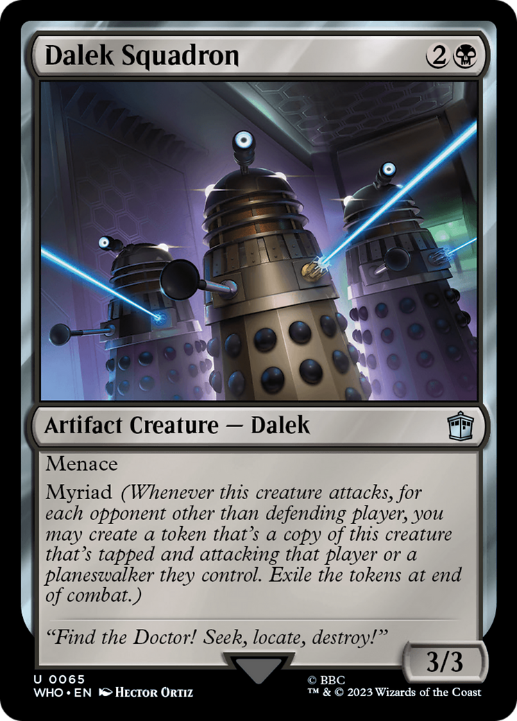 Dalek Squadron [Doctor Who] | Grognard Games