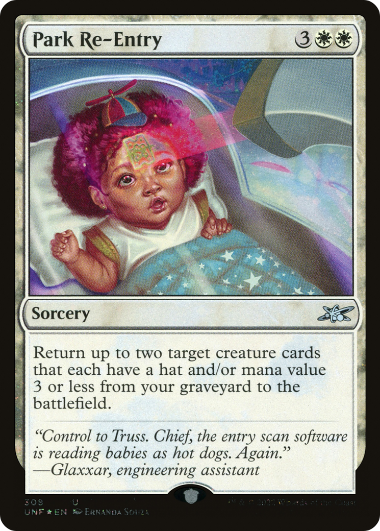 Park Re-Entry (Galaxy Foil) [Unfinity] | Grognard Games