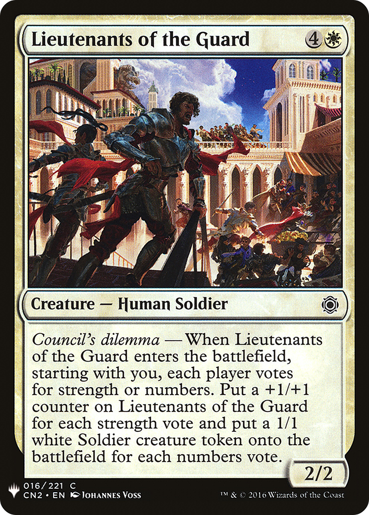 Lieutenants of the Guard [Mystery Booster] | Grognard Games