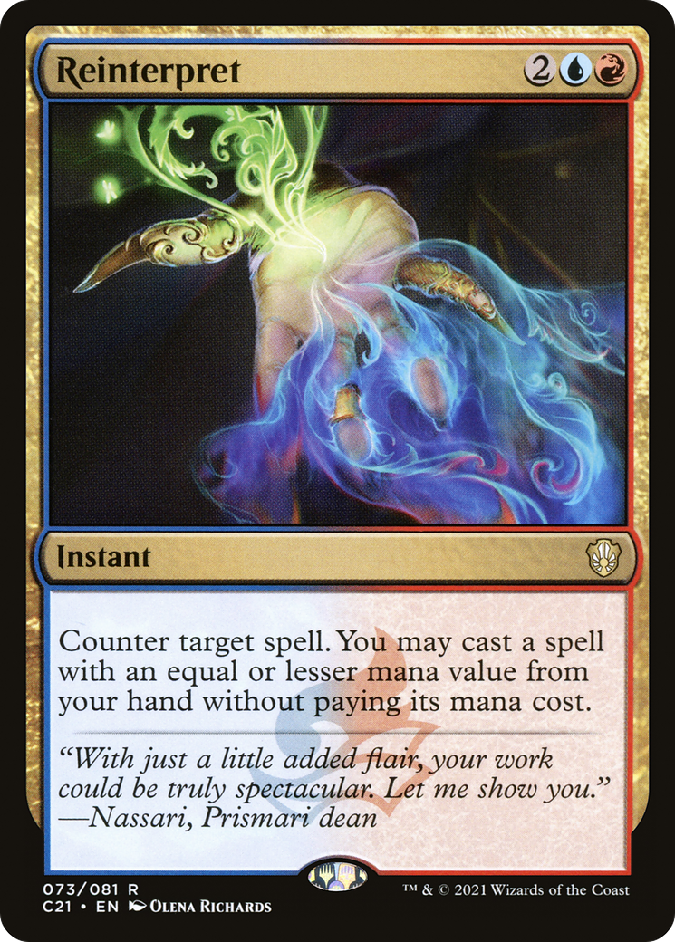 Reinterpret [Commander 2021] | Grognard Games