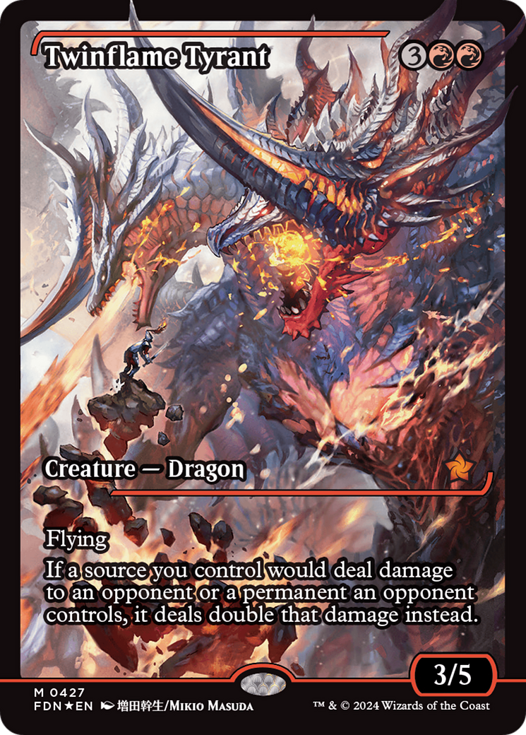 Twinflame Tyrant (Showcase) [Foundations] | Grognard Games