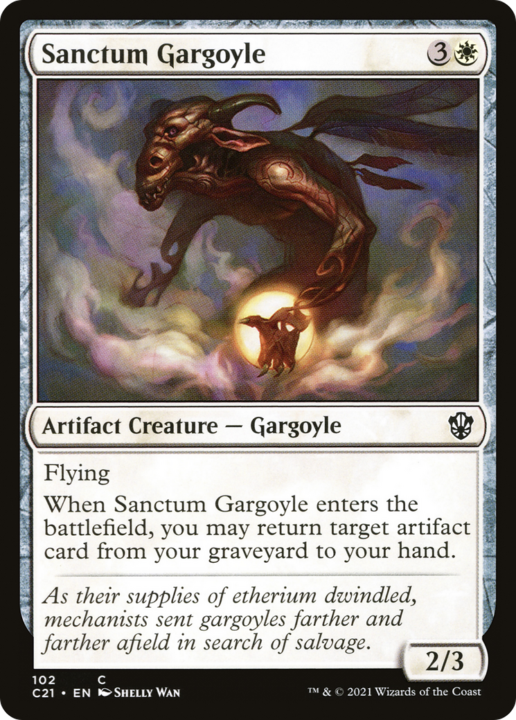 Sanctum Gargoyle [Commander 2021] | Grognard Games