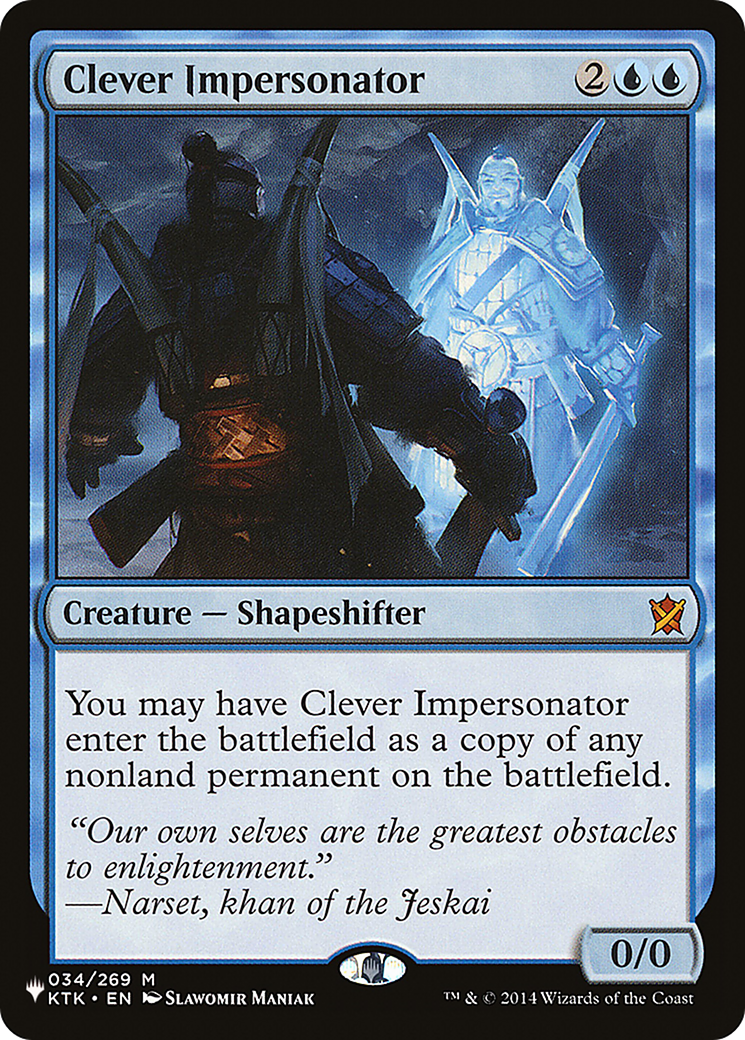 Clever Impersonator [The List] | Grognard Games