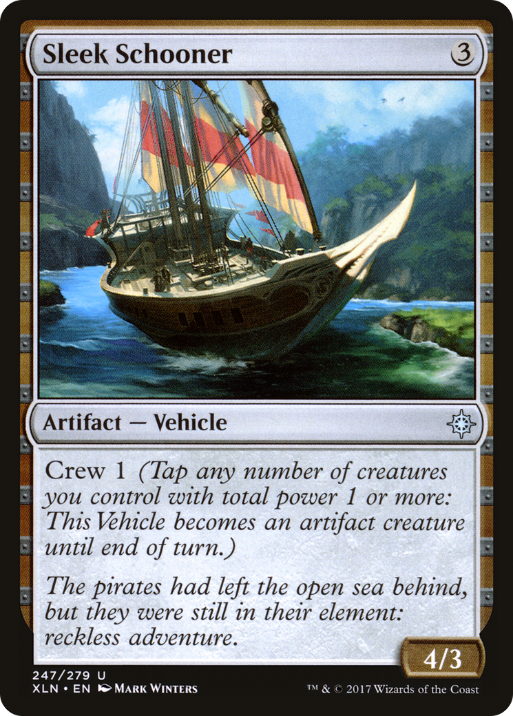 Sleek Schooner (XLN-247) - Ixalan | Grognard Games