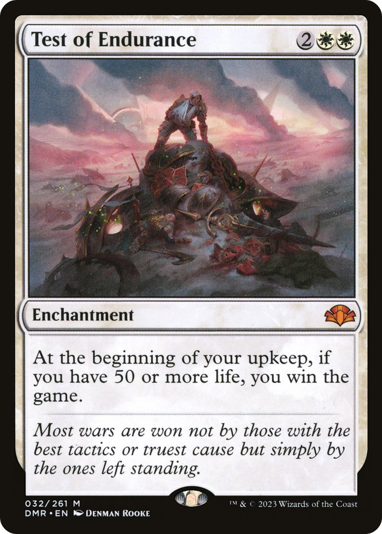 Test of Endurance [Dominaria Remastered] | Grognard Games