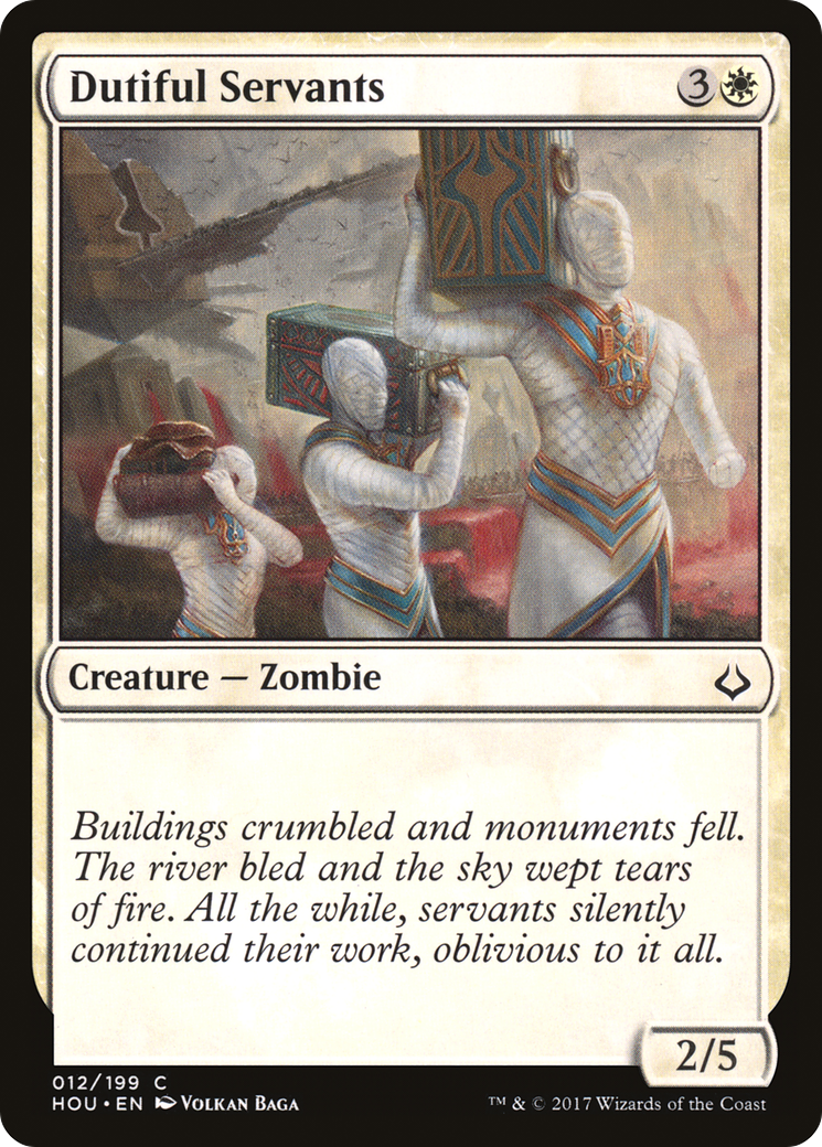 Dutiful Servants (HOU-012) - Hour of Devastation | Grognard Games
