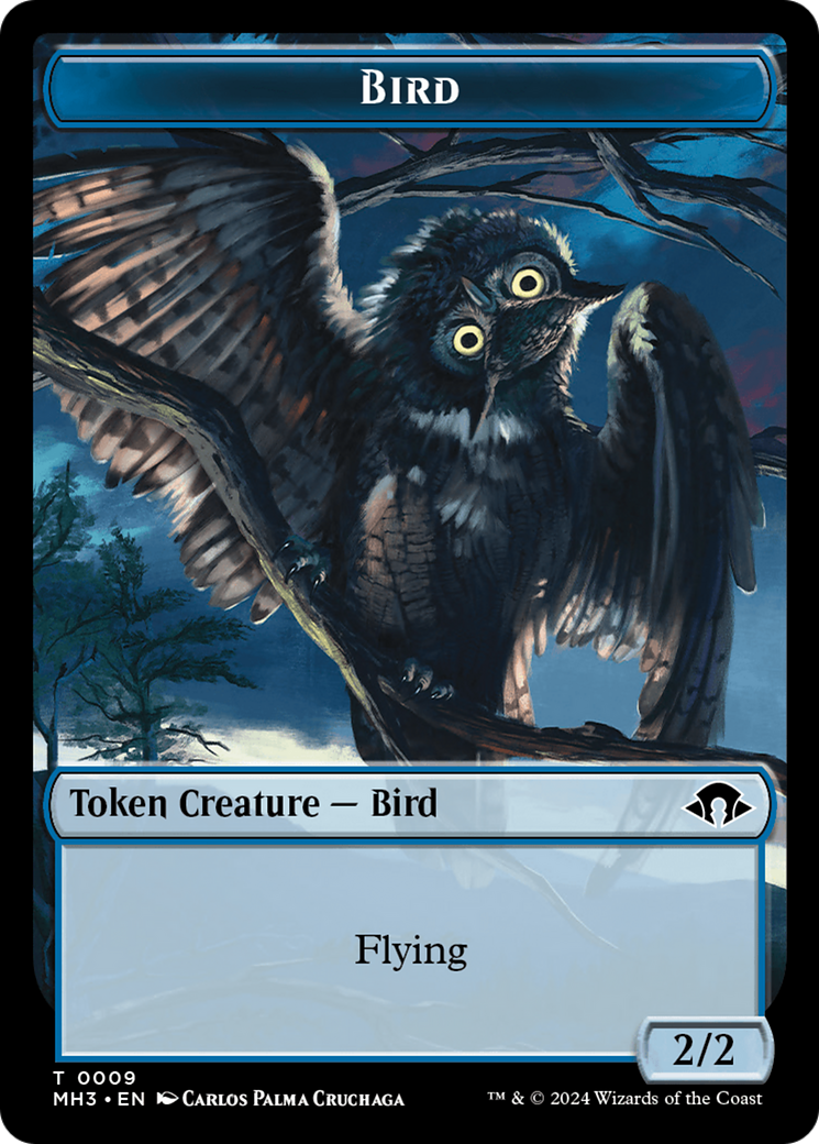 Servo // Bird Double-Sided Token [Modern Horizons 3 Tokens] | Grognard Games