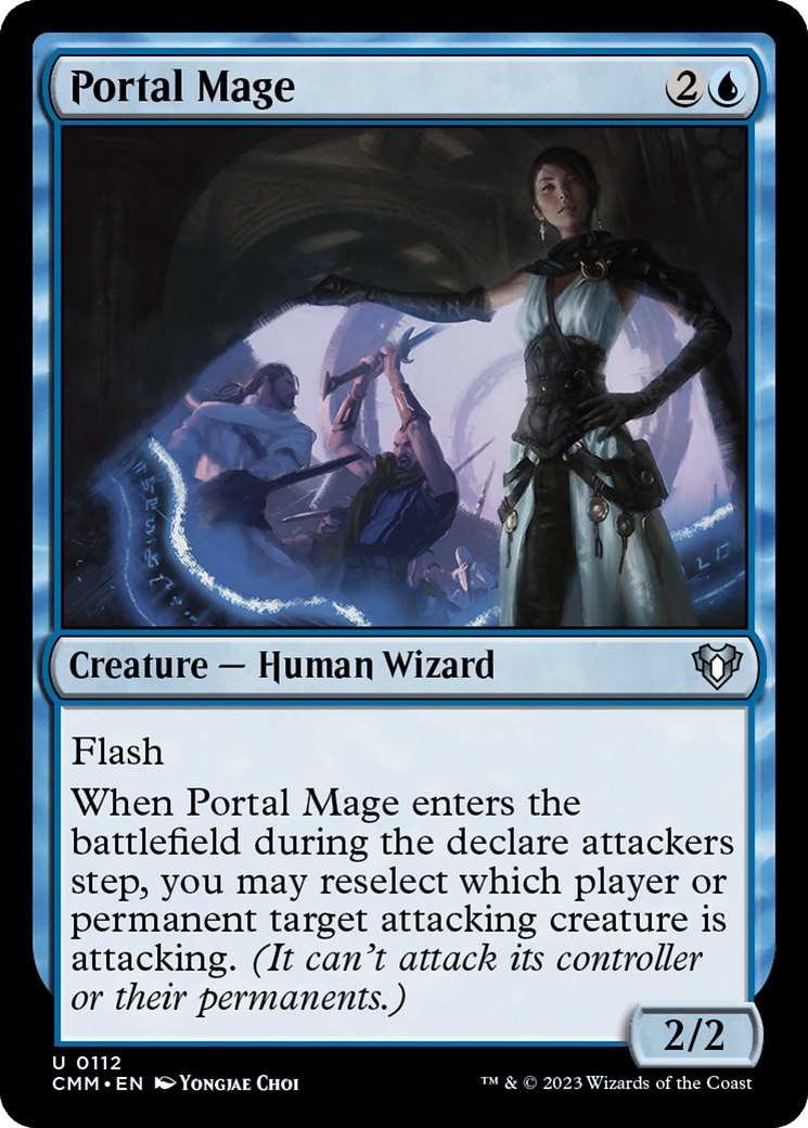 Portal Mage [Commander Masters] | Grognard Games