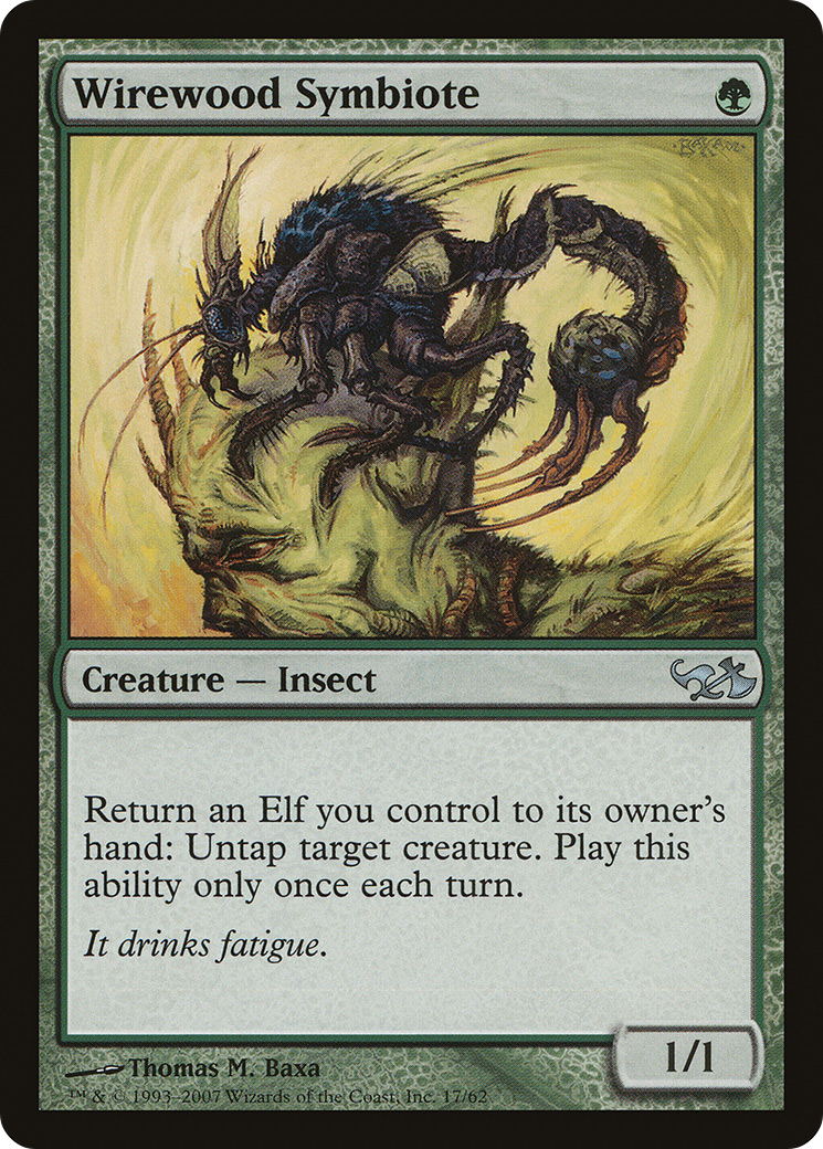 Wirewood Symbiote (EVG-017) - Duel Decks: Elves vs. Goblins Foil | Grognard Games