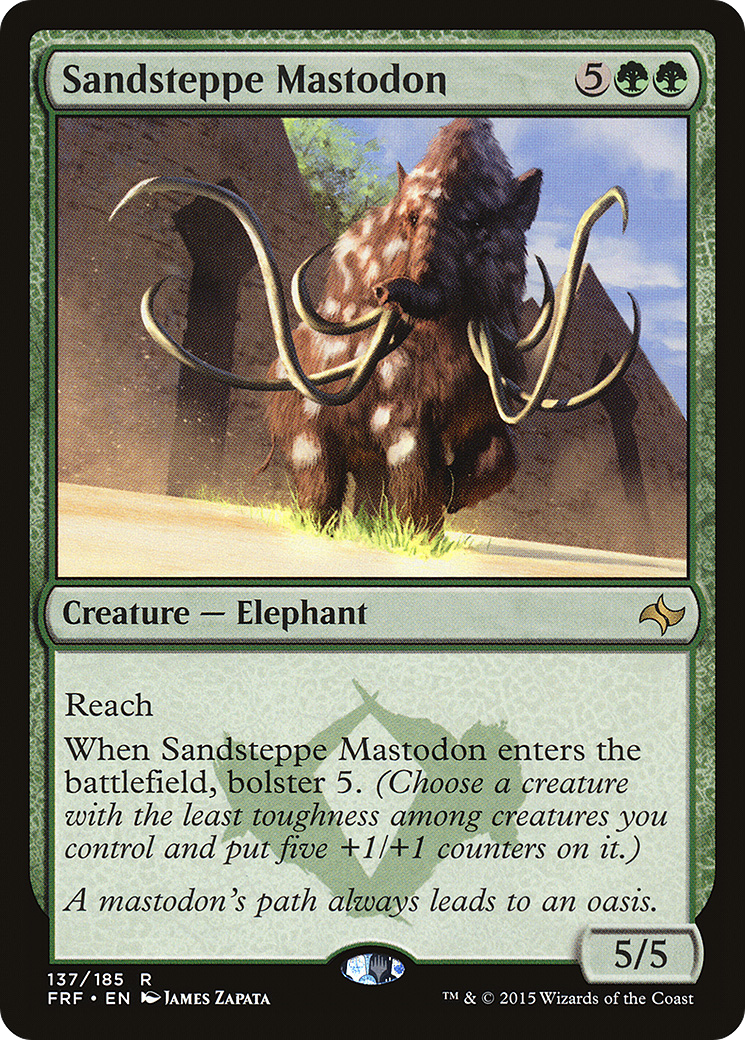 Sandsteppe Mastodon (FRF-137) - Fate Reforged | Grognard Games