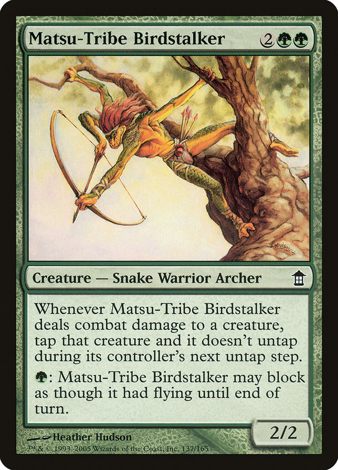 Matsu-Tribe Birdstalker [Saviors of Kamigawa] | Grognard Games