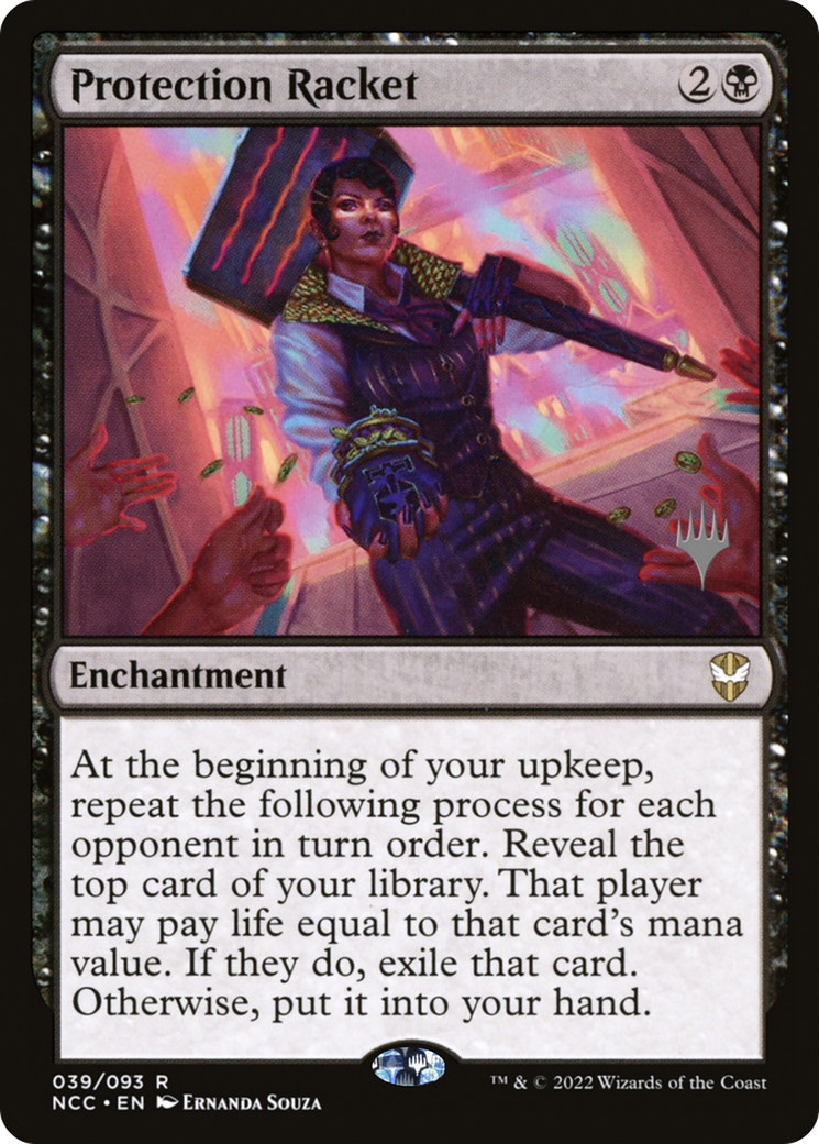 Protection Racket (Promo Pack) [Streets of New Capenna Commander Promos] | Grognard Games