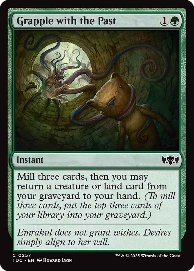 Grapple with the Past [Tarkir: Dragonstorm Commander] | Grognard Games