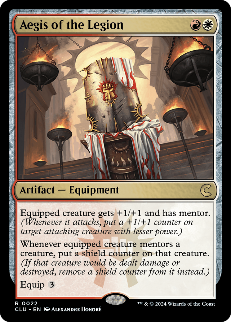 Aegis of the Legion [Ravnica: Clue Edition] | Grognard Games