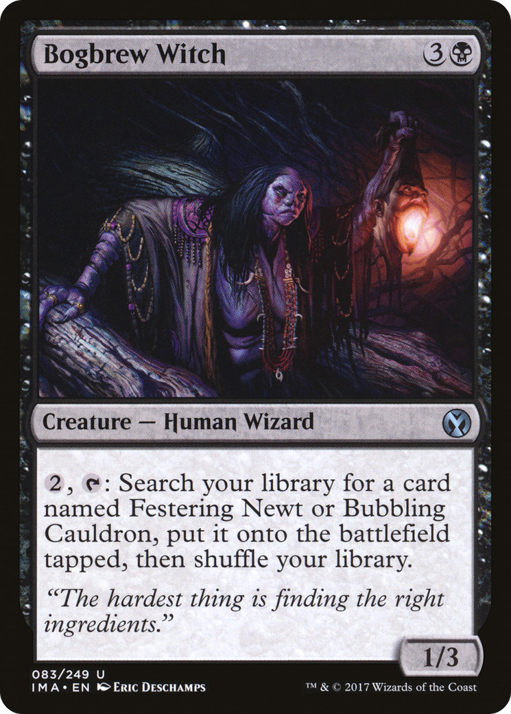 Bogbrew Witch (IMA-083) - Iconic Masters | Grognard Games