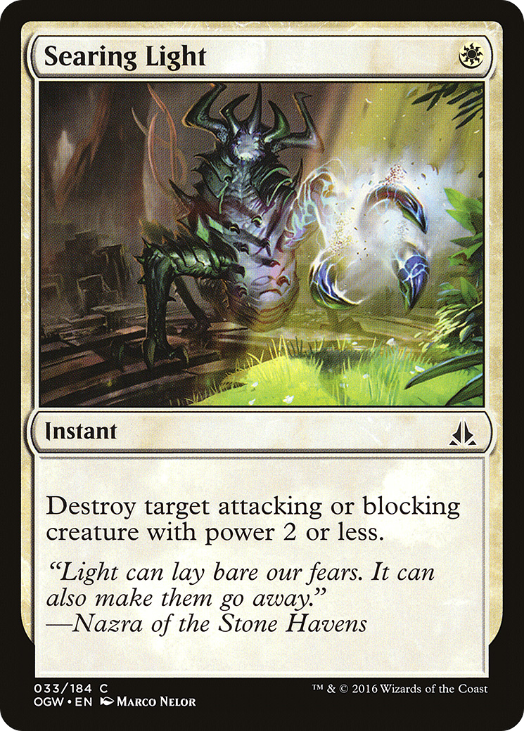 Searing Light (OGW-033) - Oath of the Gatewatch Foil | Grognard Games