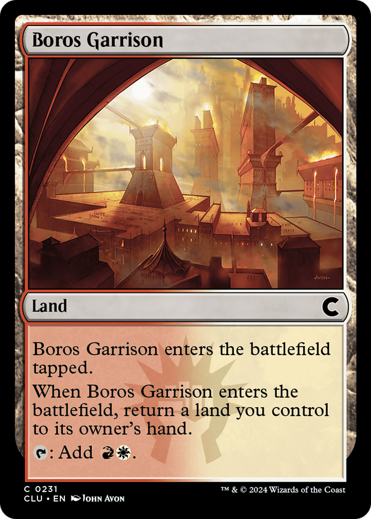 Boros Garrison [Ravnica: Clue Edition] | Grognard Games