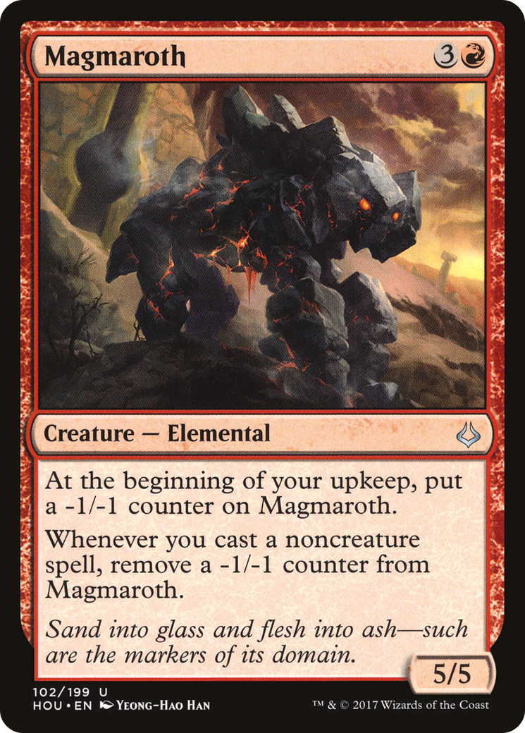 Magmaroth (HOU-102) - Hour of Devastation Foil | Grognard Games
