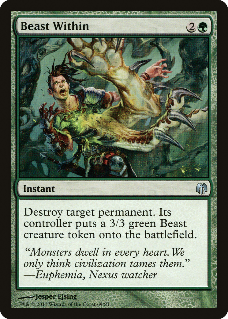 Beast Within [Duel Decks: Heroes vs. Monsters] | Grognard Games