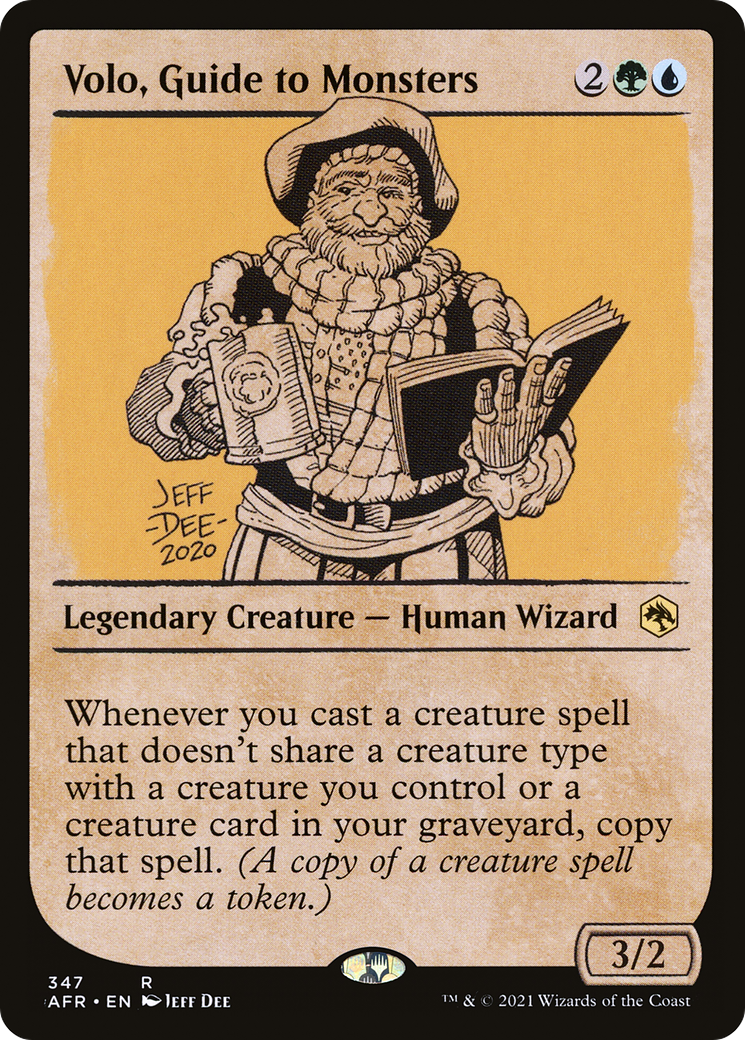Volo, Guide to Monsters (Showcase) [Dungeons & Dragons: Adventures in the Forgotten Realms] | Grognard Games