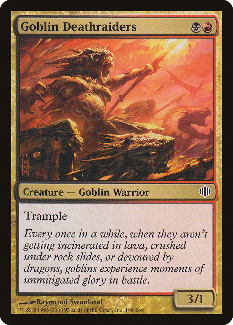 Goblin Deathraiders (ALA-169) - Shards of Alara Foil | Grognard Games
