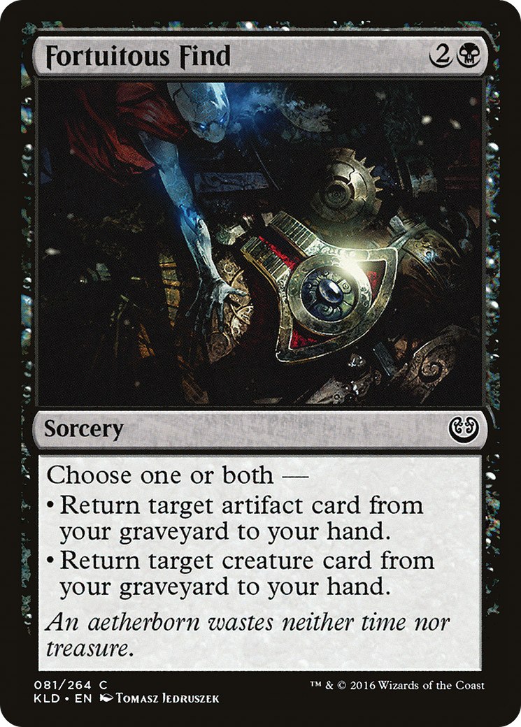Fortuitous Find (KLD-081) - Kaladesh Foil | Grognard Games