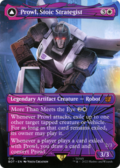 Prowl, Stoic Strategist // Prowl, Pursuit Vehicle (Shattered Glass) [Universes Beyond: Transformers] | Grognard Games