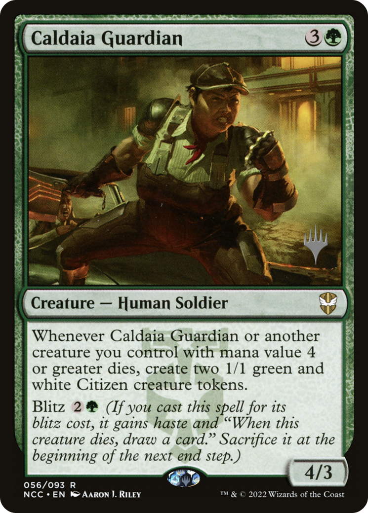 Caldaia Guardian (Promo Pack) [Streets of New Capenna Commander Promos] | Grognard Games