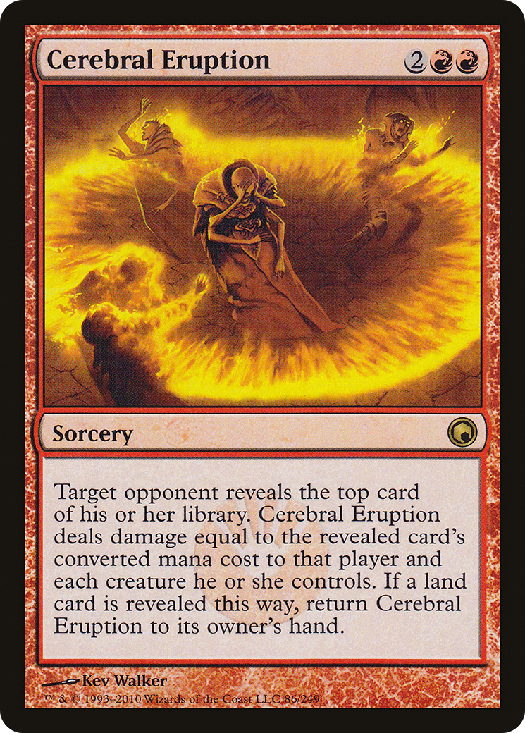 Cerebral Eruption (SOM-086) - Scars of Mirrodin | Grognard Games