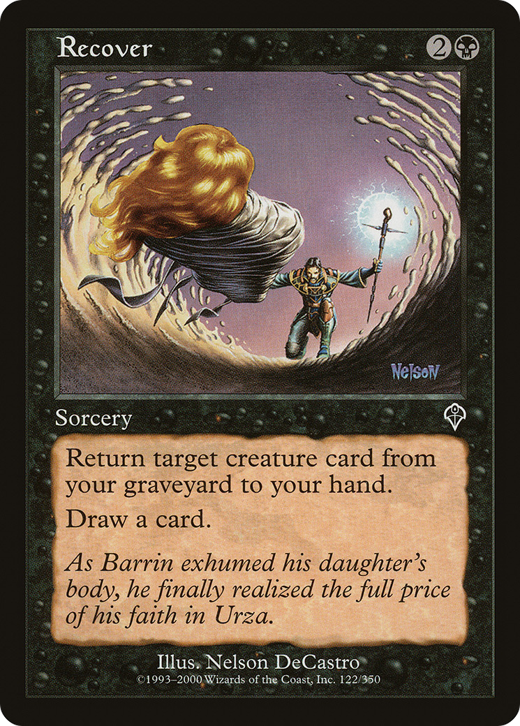 Recover (INV-122) - Invasion Foil | Grognard Games