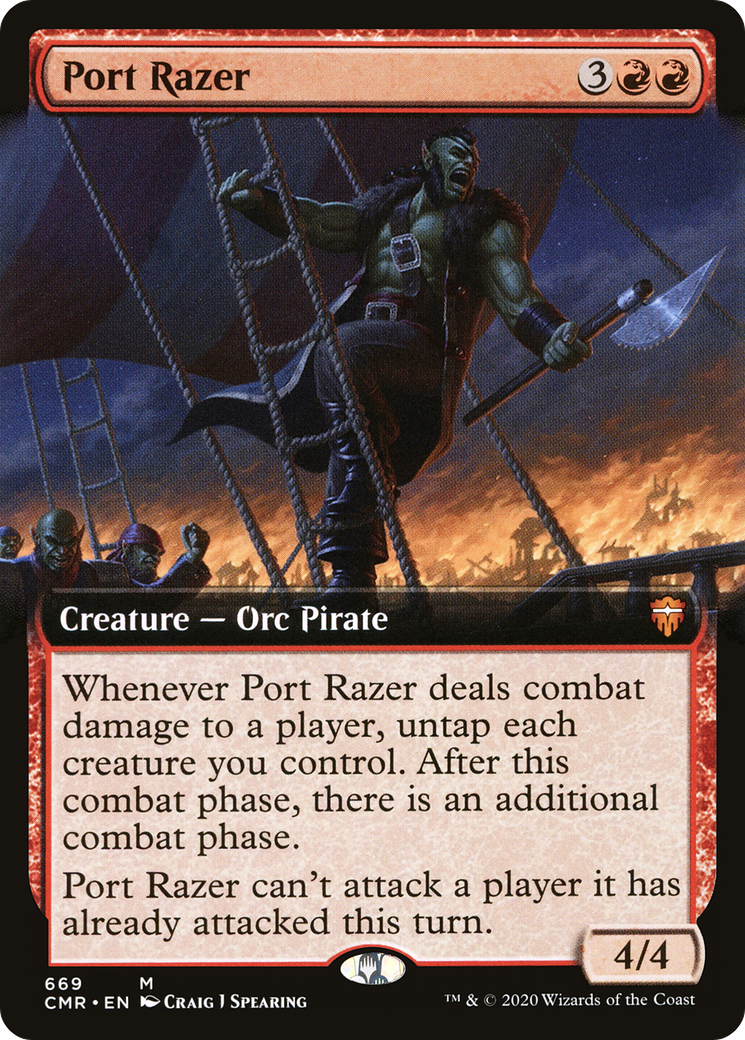 Port Razer (Extended) [Commander Legends] | Grognard Games