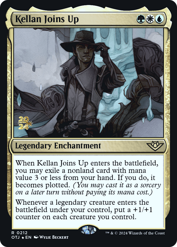 Kellan Joins Up [Outlaws of Thunder Junction Prerelease Promos] | Grognard Games